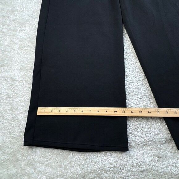 Spanx Air Essentials Wide Leg Crop Pant Black XL Short - Picture 9 of 11